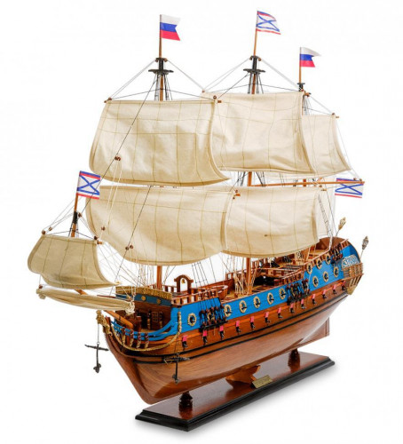 Модель российского линейного корабля 1700г. "Goto Predestinatsia"