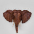 Панно "Индийский слон" 30 см суар