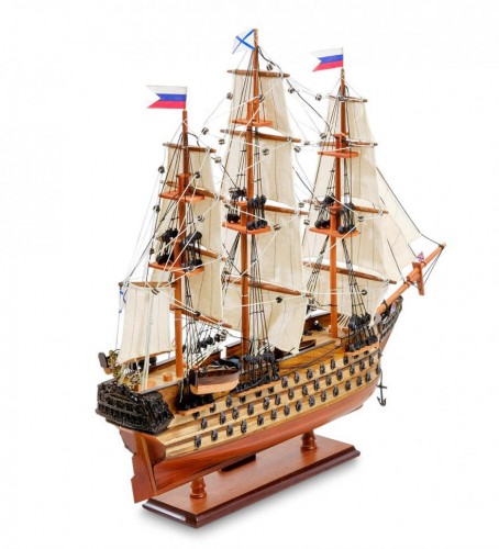 Модель российского линейного корабля 1841г. "12 Апостолов"