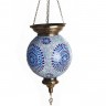 0130т Подвесной светильник Марокко голубой