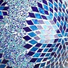 0130т Подвесной светильник Марокко голубой