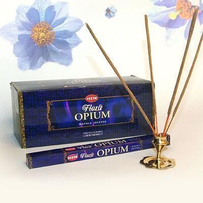 Благовония HEM, Flora Masala, четырехгранники, Опиум (Opium)