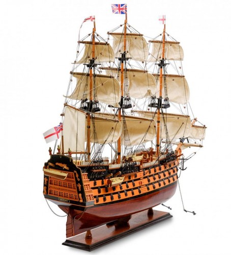 Модель британского линейного корабля 1668г. "HMS Victory"
