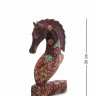 Фигурка дерев. "Лошадь" (батик, о.Ява) набор из 3-х, фиолет. 25см