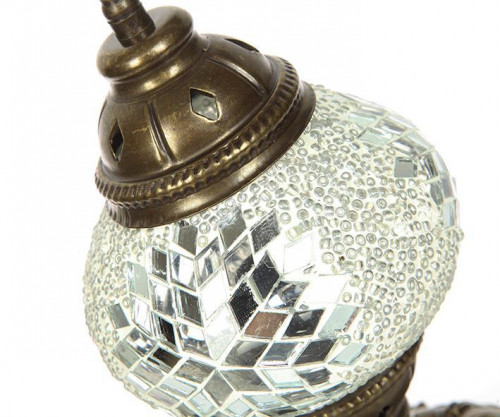 Настольная лампа Марокко (белая)