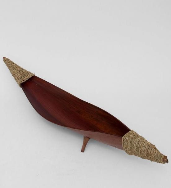  Тарелка "Лодка аборигенов" (кокос, о. Бали)