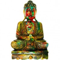151-2 Будда 39х24см статуэтка, дерево