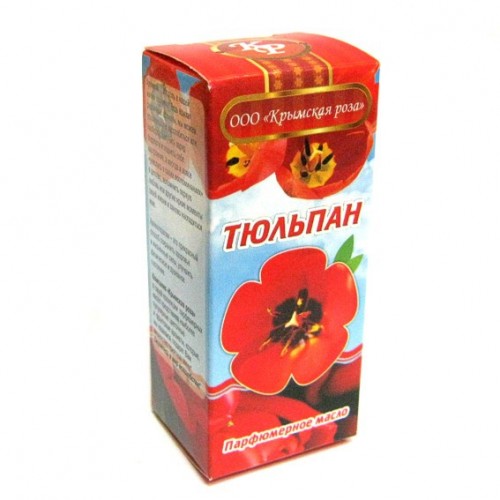Парфюмерное масло Крымская роза 10 мл. Тюльпан