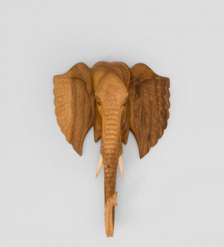 Панно "Голова слона" (суар, о.Бали)