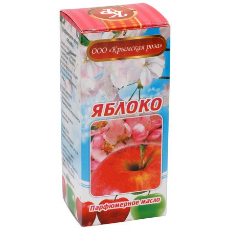 Парфюмерное масло Крымская роза 10 мл. Яблоко