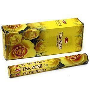 Благовония HEM, шестигранники, Чайная Роза (Tea Rose)