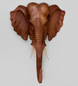 Панно "Индийский слон" 80 см суар