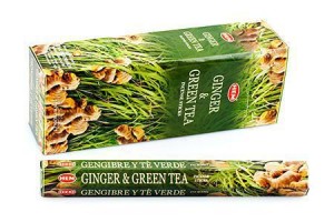 Имбирь и Зелёный Чай (Ginger & Green Tea), шестигранники HEM