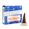 Nag champa Satya  Благовония конусы dhoop cones уп-12 шт