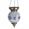 Подвесной светильник Марокко голубой