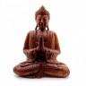 Сувенир из дерева  Статуэтка Будда в молитве 30см Суар