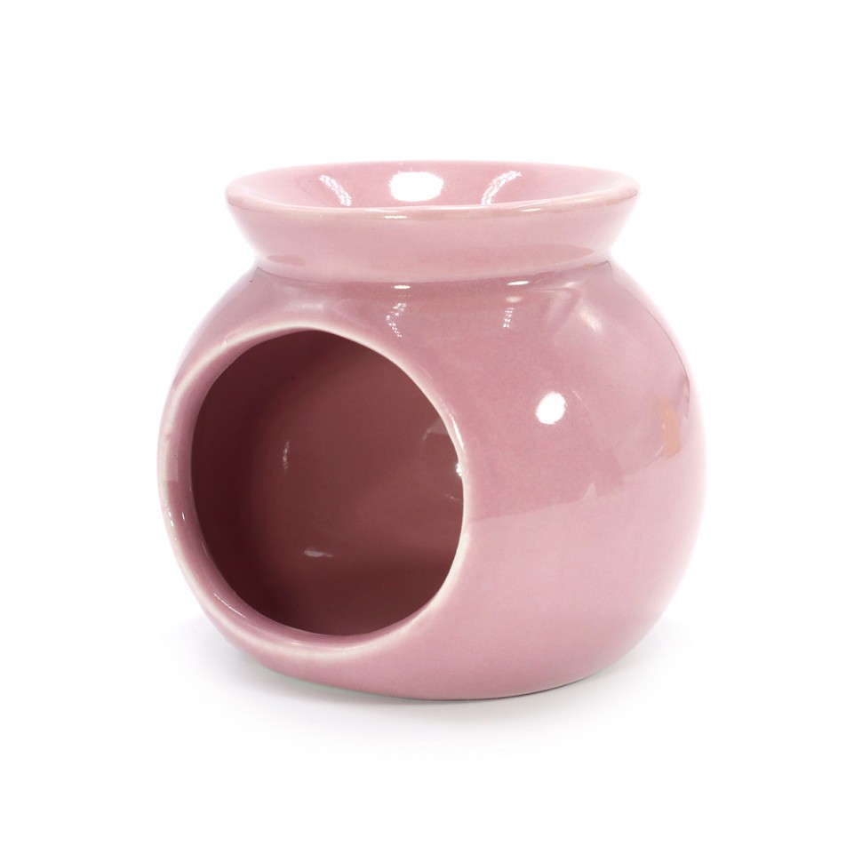 Аромалампа керамика  цвет - Розовый
