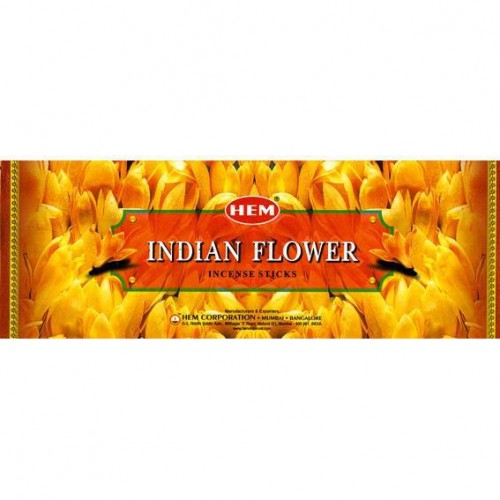 Благовония HEM, шестигранники, Indian Flower ИНДИЙСКИЙ ЦВЕТОК