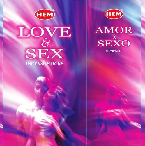 Благовония HEM шестигранники  LOVE and SEX