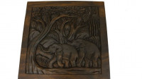 Стол журнальный с открывающейся столешницей "Слоны"