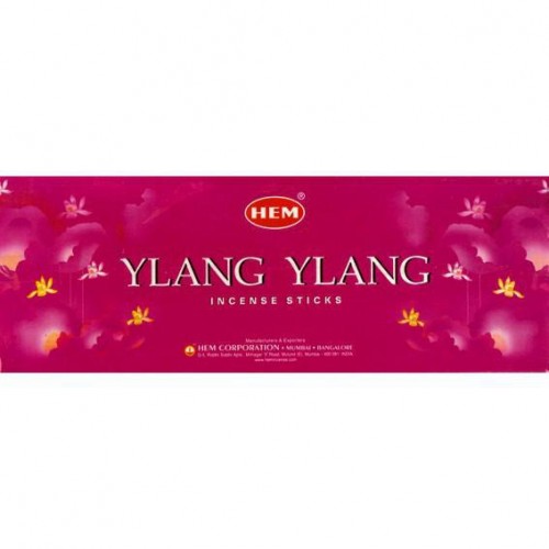 Благовония HEM, шестигранники, Ylang Ylang ИЛАНГ - ИЛАНГ