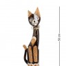 Статуэтка "Кошка" 50см (албезия, о.Бали)