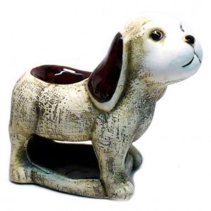 506-06 Аромалампа Собака Ж-04, керамика 14х12см