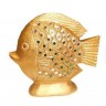 Рыба золотая с инкрустацией