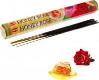 Благовония HEM, шестигранники, Honey Rose (Мед Роза) 