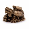 Фигурка Фен-Шуй Черепашка на Дракон-черепахе - оберег на процветание через мудрость 4см-6см
