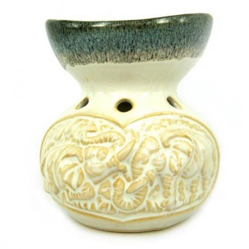 Аромалампа Слоны 11см керамика