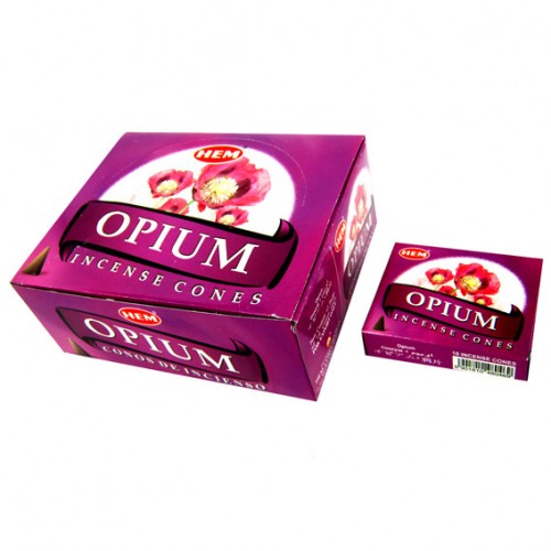 HEM конусные благовония Opium МАК