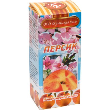 Парфюмерное масло Крымская роза 10 мл. Персик