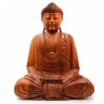 Сувенир из дерева  Статуэтка Будда в медитации 50см Суар